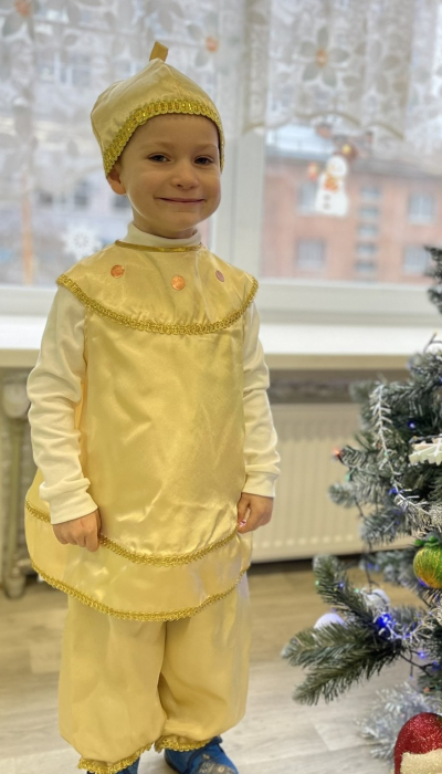 Карнавальний костюм Дзвінок, іграшка для ялинки