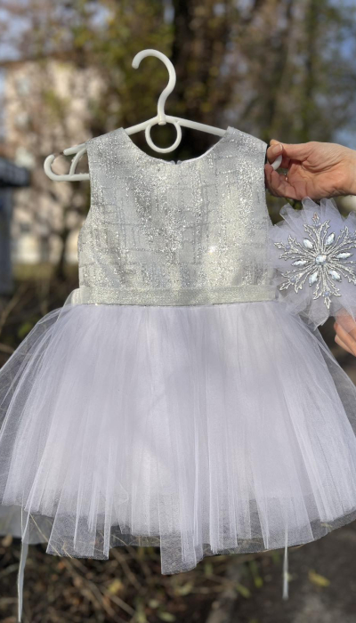 Сукня Сніжинка хурделиця