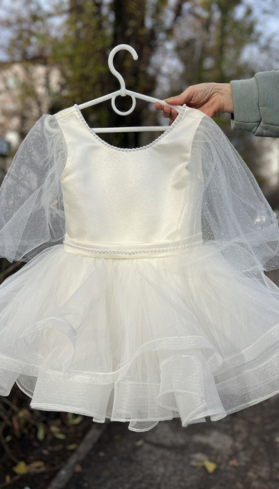 Сукня Блиск Крила Сніжинка айворі