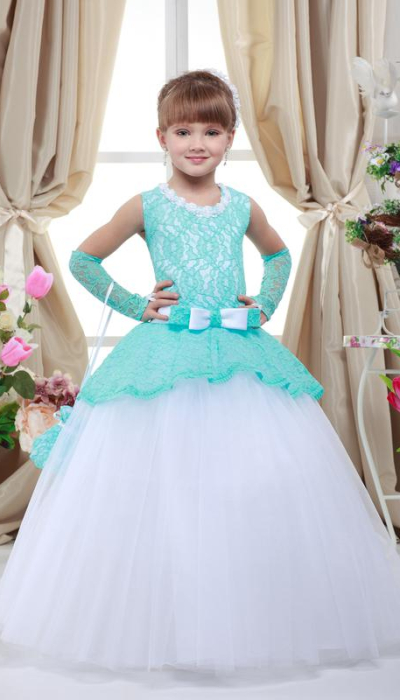 Елегантне плаття для дівчинки 7710