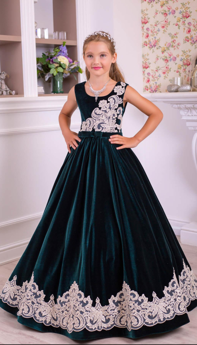 Елегантне плаття для дівчинки 10778