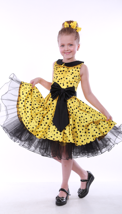 Ошатне бальне плаття для дівчинки Стиляги - 00711