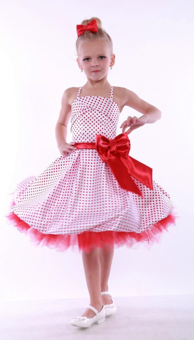 Святкове плаття Стиляги Балон - Горох 2