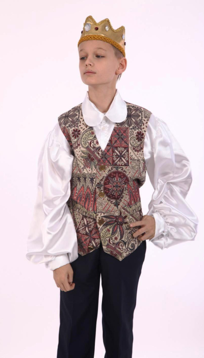 Карнавальний костюм для хлопчика Принц в жилеті