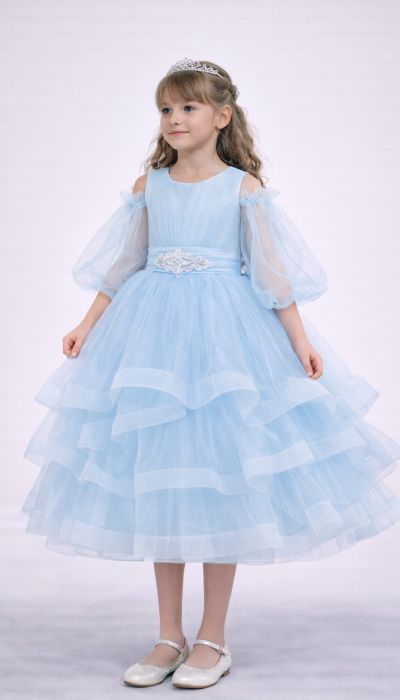 Сукня Барбі блакитне хмаринка