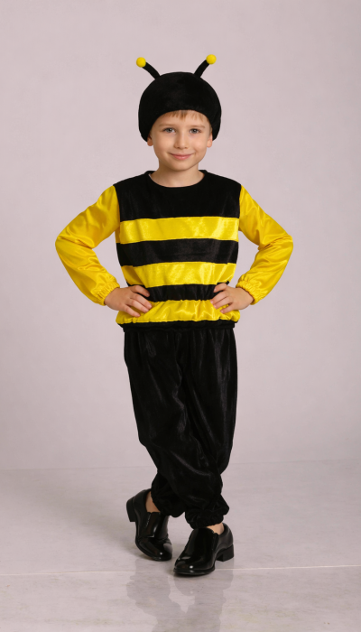 Карнавальний костюм Бджола атлас
