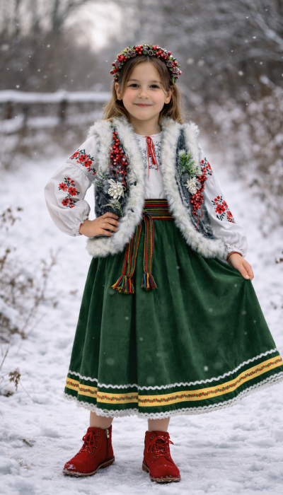 Carnival costume Ukrainian Boguslava