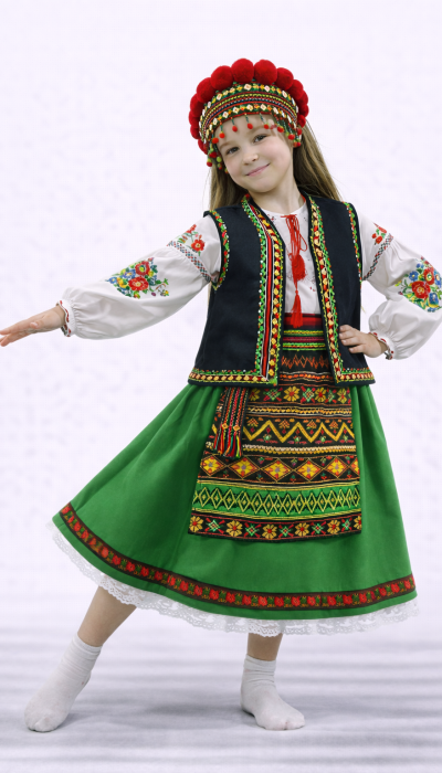 Костюм Українка смарагдова Дарина