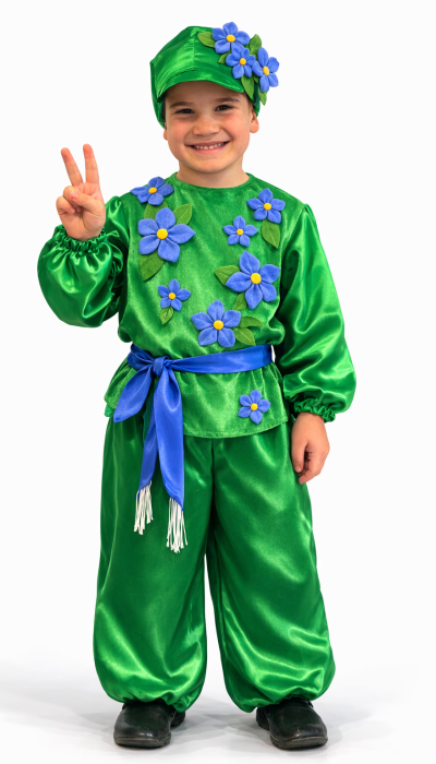 Carnival costume Flower Periwinkle