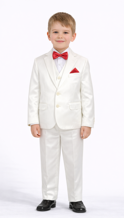 Костюм - трійка для хлопчика ТМ Нова форма В73 білий