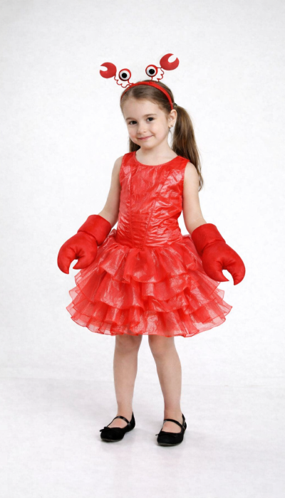 Carnival costume Crab for girls