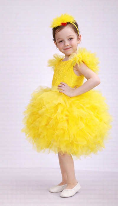 Carnival costume dandelion girl