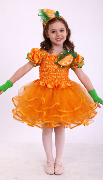 Карнавальний костюм Мандаринка 3