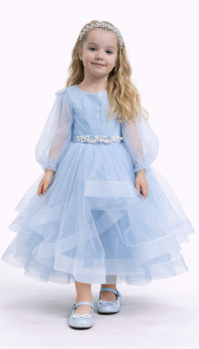 Сукня Барбі блакитне хмаринка 8703