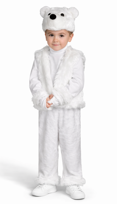 Карнавальний костюм Ведмідь білий №2
