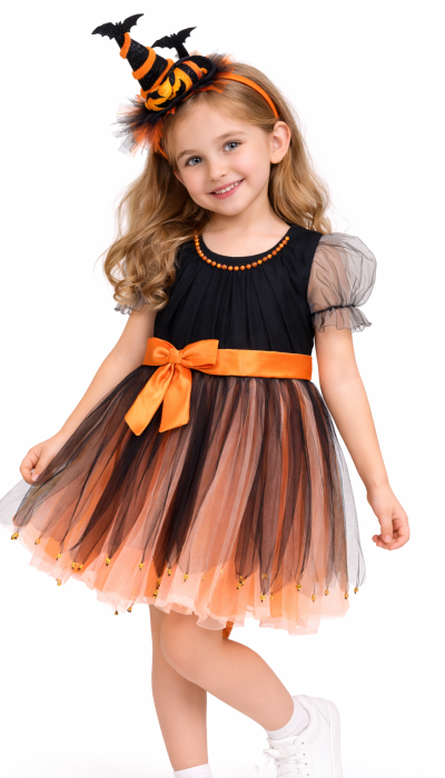 Карнавальний костюм Гарбуз для дівчинки Хелловін + обруч