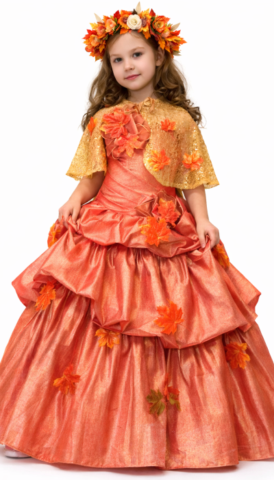 Карнавальний костюм для дівчинки Королева Осінь