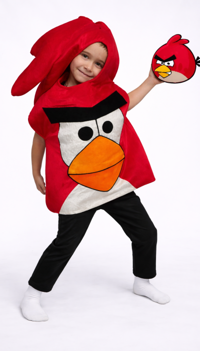 Карнавальний костюм дитячий Angry Birds (Енгрі Бердс) Ред