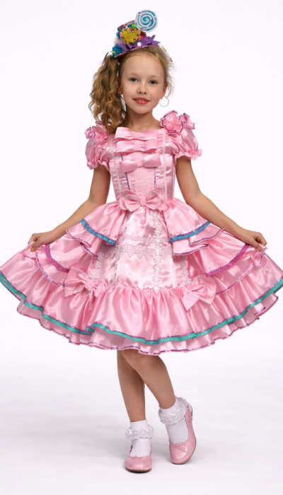 Карнавальний костюм для дівчинки Лялька - Бусинка