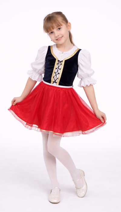 Карнавальний костюм для дівчинки Національний Італійський костюм