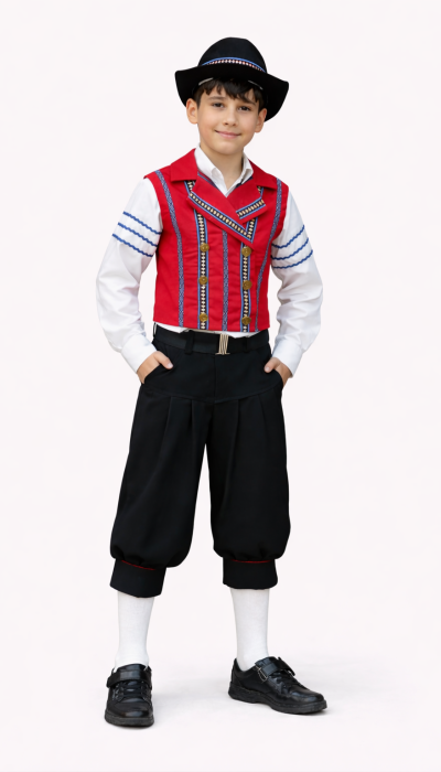  Скандинавський костюм (шведський, фінський) Кай з Снігова королева