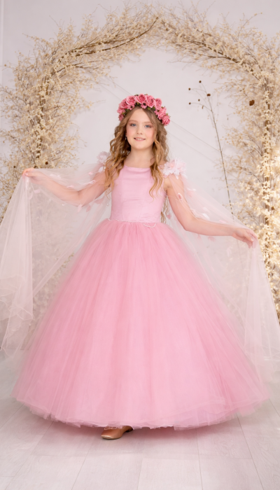 Бальна сукня 14707 пудра