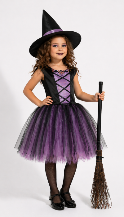 Карнавальний костюм Відьма Відьмочка №10