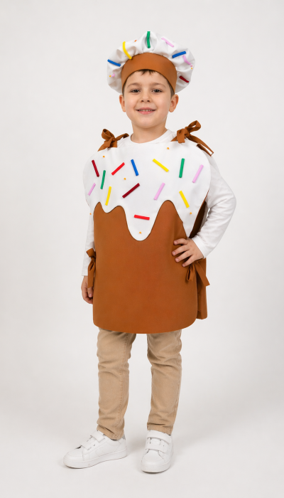 Карнавальний костюм Паска, Кекс, Мафін Великдень