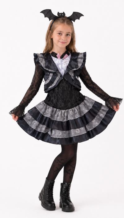 Carnival costume Bat No. 3 for a girl