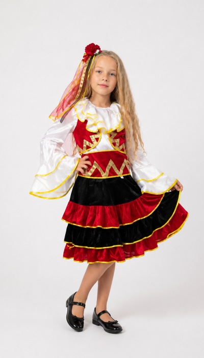 Carnival costume Spanish/Mexican 2 for girls