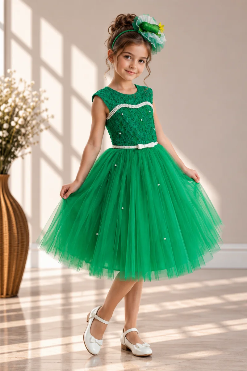 Girl's Cucumber Costume