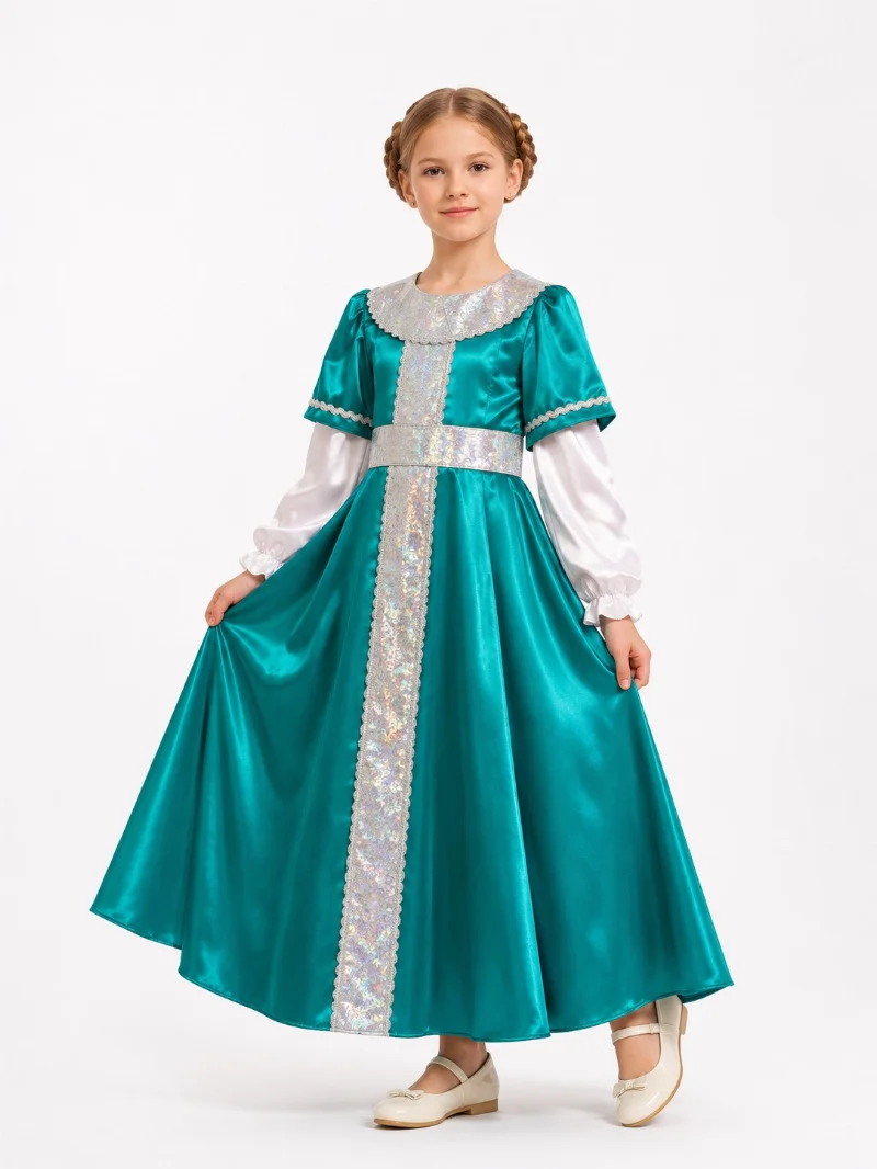 Dress Middle Ages blue