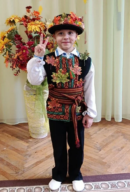 Карнавальный костюм для мальчика Осенний Месяц - Октябрь (Жовтень), Ноябрь