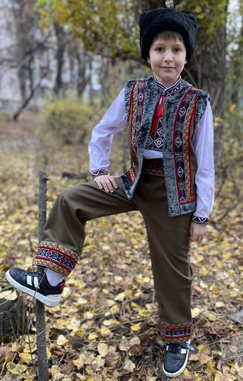 Костюм Гуцул колядник Харитон хаки