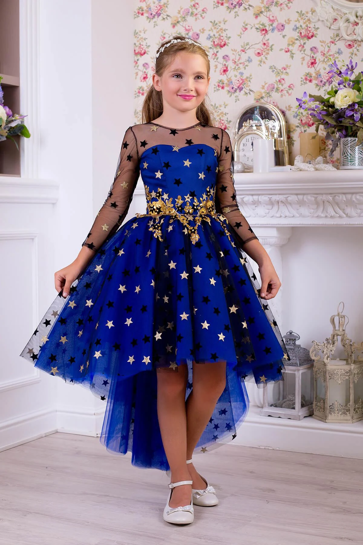 Карнавальный костюм Звездная королева, Звездочка, Ночь, Звезда 10765