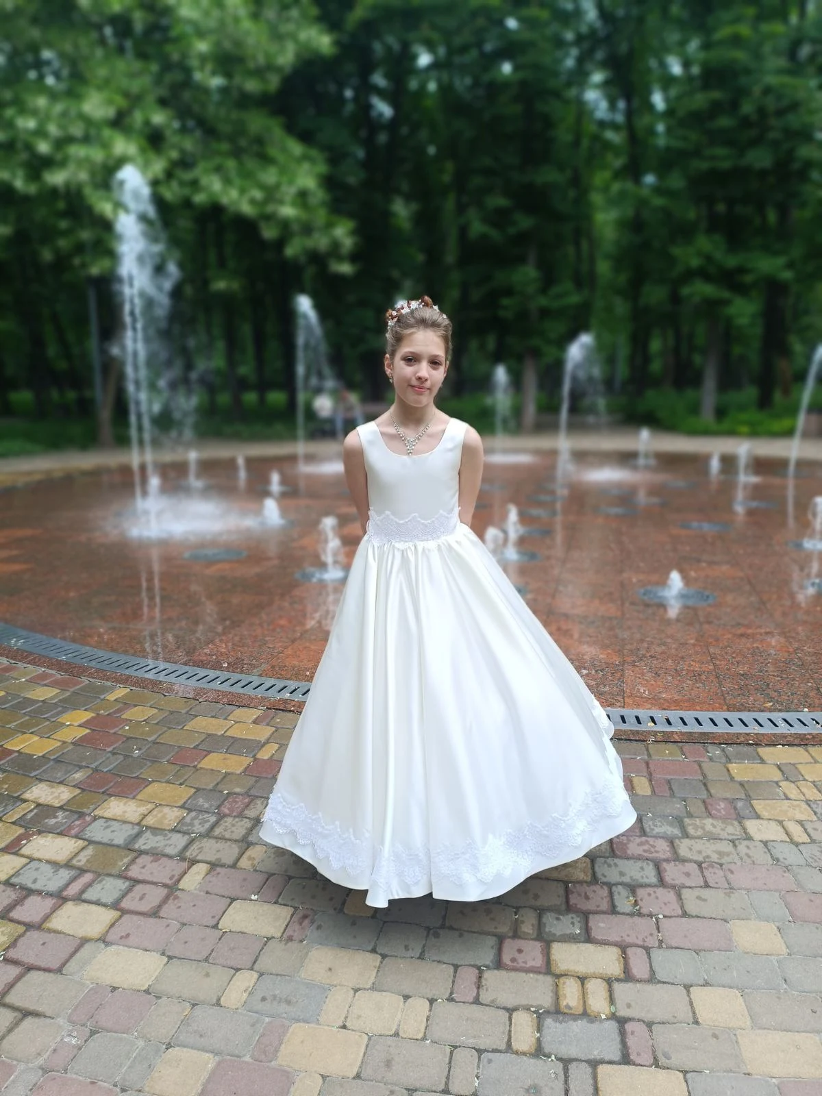 Бальное платье 9731 айвори