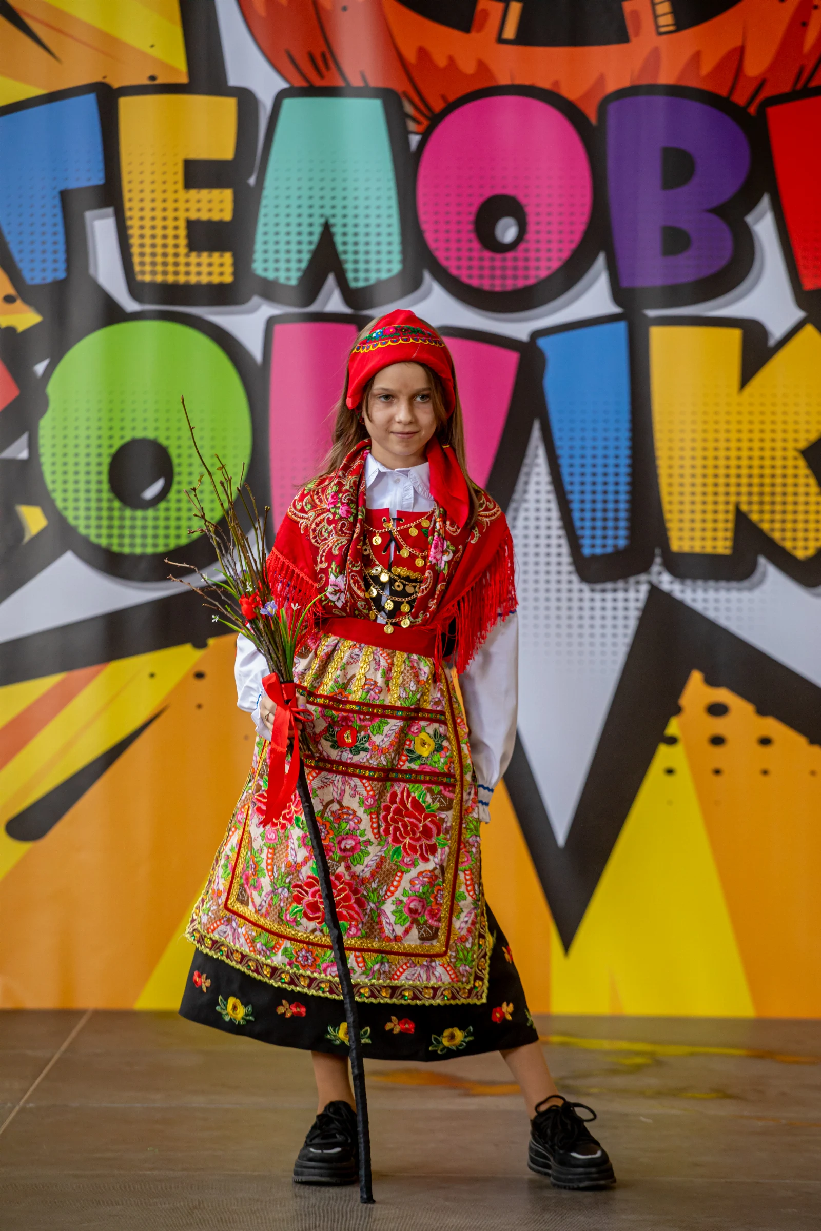 Карнавальный костюм Ведьма аутентичная, Баба Яга