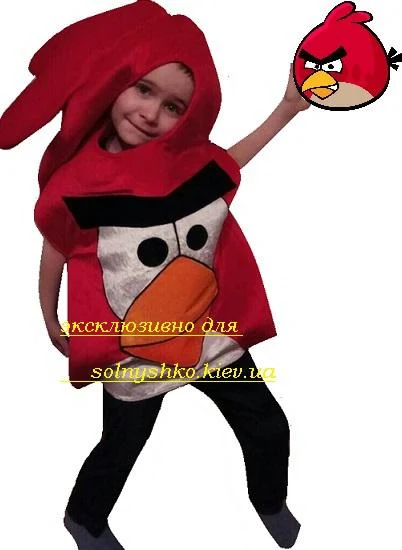 Карнавальный костюм детский Angry Birds (Энгри Бердс) Рэд