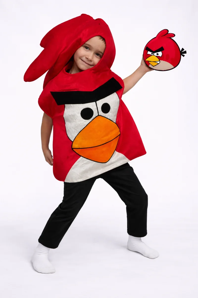 Карнавальний костюм дитячий Angry Birds (Енгрі Бердс) Ред