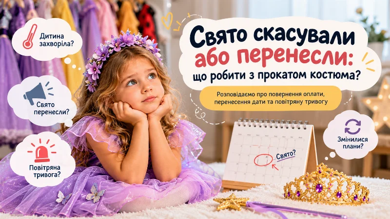 Свято скасували казковий костюм і плани