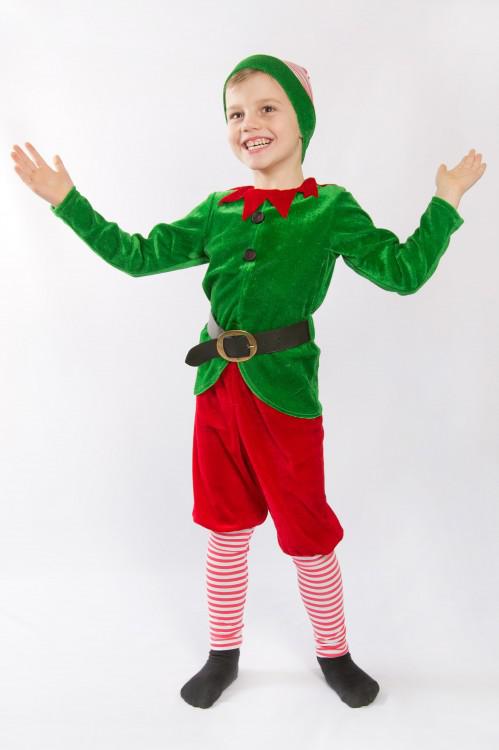 Карнавальний костюм для хлопчика Різдвяний Ельф Гном №5